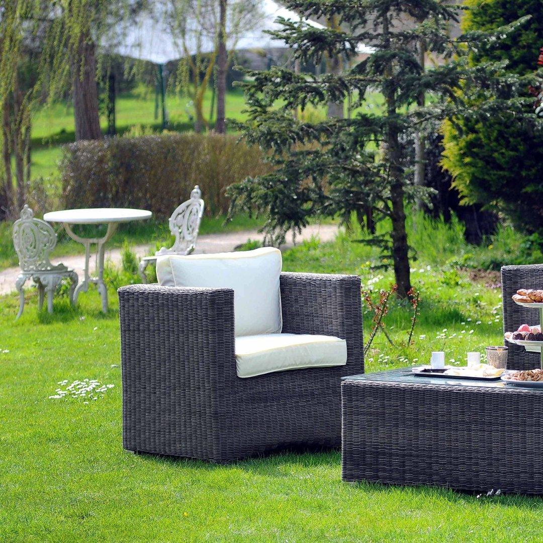 Rattan garden furniture sale deals near me