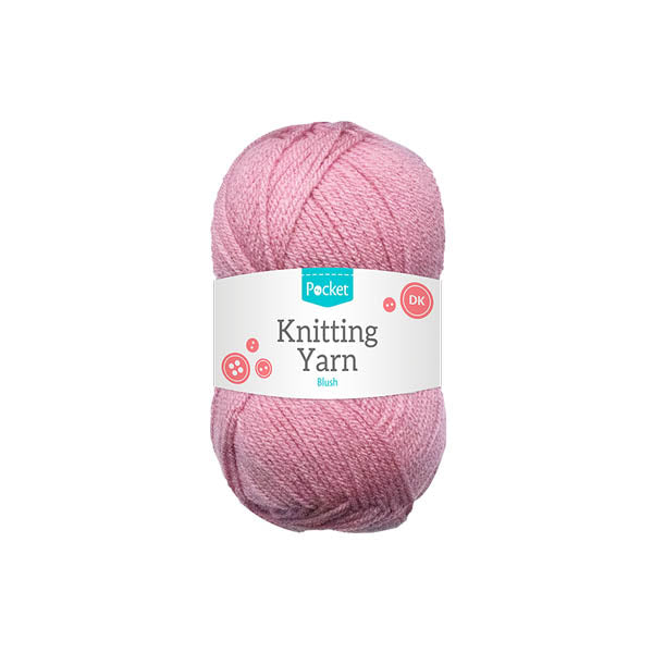 Pocket Knitting Yarn Blush 75g