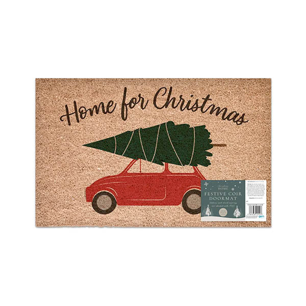 Festive Coir Doormat