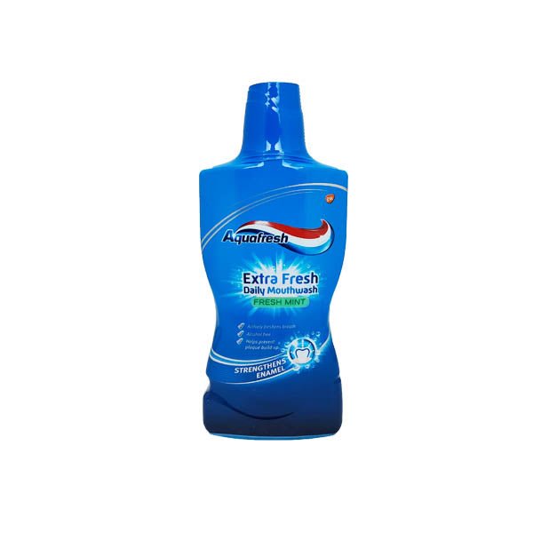 Aquafresh Mouthwash Fresh Mint 500ml - EuroGiant