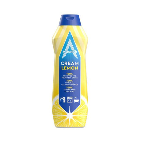 ASTONISH CREAM CLEANER LEMON 500ml - EuroGiant