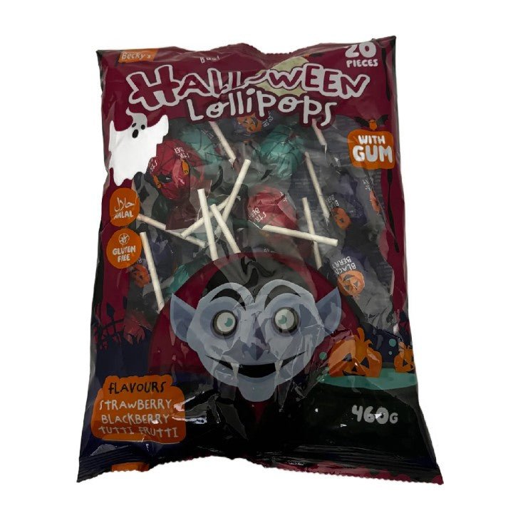 Beckys Halloween Lollipops 460g - EuroGiant