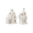 Ceramic Led House Ornament assorted - EuroGiant