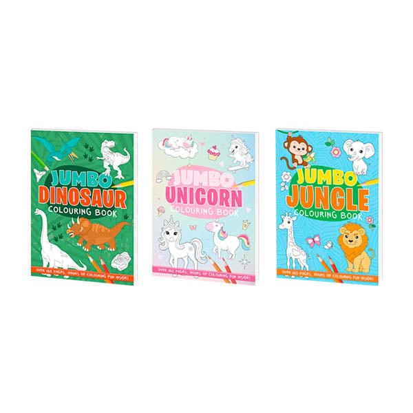 Childrens Jumbo Colouring Book 160 Page - EuroGiant