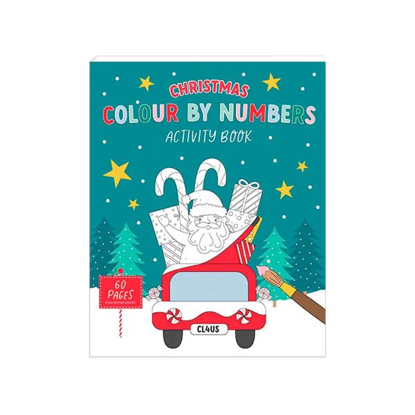 Christmas Colour By Numbers Activity Boo - EuroGiant