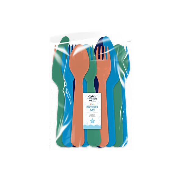 Cooke & Miller Boys Cutlery Set 18 Pack - EuroGiant
