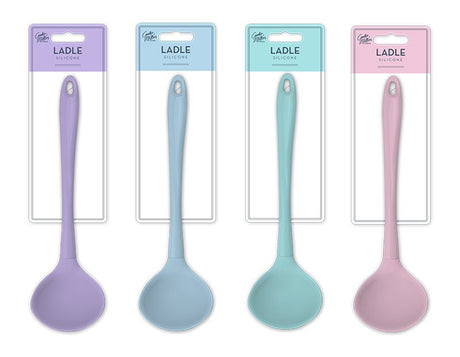Cooke & Miller Pastel Silicone Ladle - EuroGiant