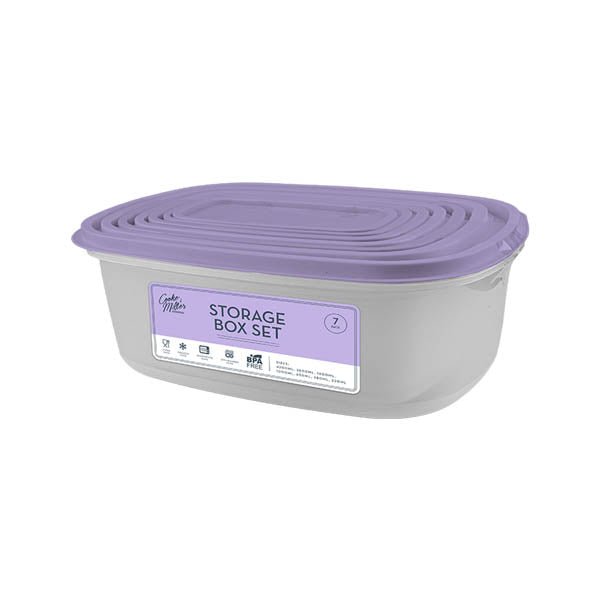 Cooke & Miller Pastel Storage Box Set 7 - EuroGiant