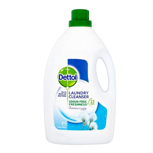 Dettol Laundry Cleanser Fresh Cotton 1.5L - EuroGiant