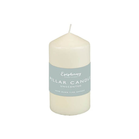 Epiphany Unscented Pillar Candle 60 Hr - EuroGiant