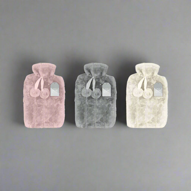 Faux Fur Hot Water Bottle - EuroGiant