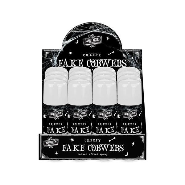 Halloween Creepy Fake Cobwebs Spray 200m - EuroGiant