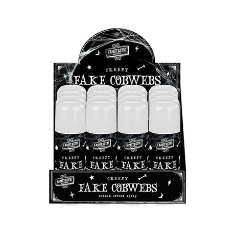 Halloween Creepy Fake Cobwebs Spray 200m - EuroGiant