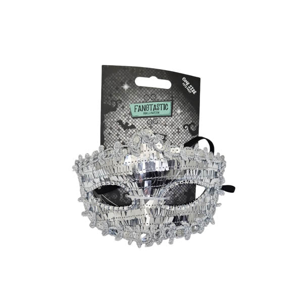 Halloween Disco Mirrored Masquerade Mask - EuroGiant