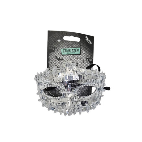 Halloween Disco Mirrored Masquerade Mask - EuroGiant