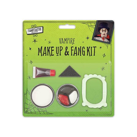 Halloween Vampire Make Up And Fang Kit - EuroGiant