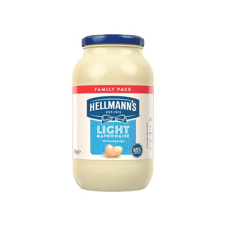 Hellmanns Mayonnaise Light 800g Jar - EuroGiant