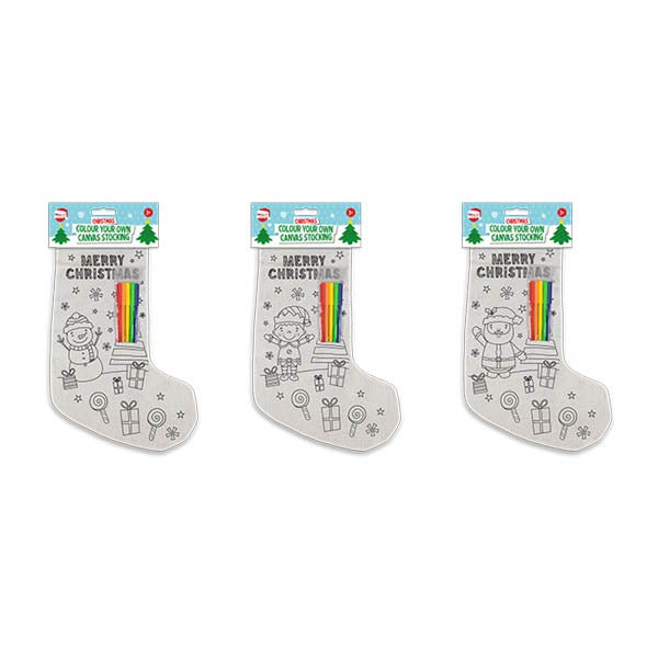 Hoot Christmas C.y.o. Canvas Stocking - EuroGiant