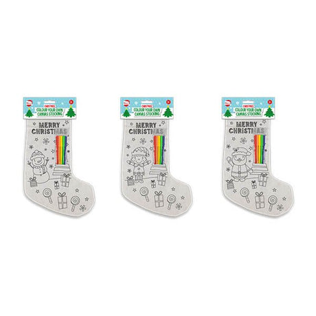 Hoot Christmas C.y.o. Canvas Stocking - EuroGiant