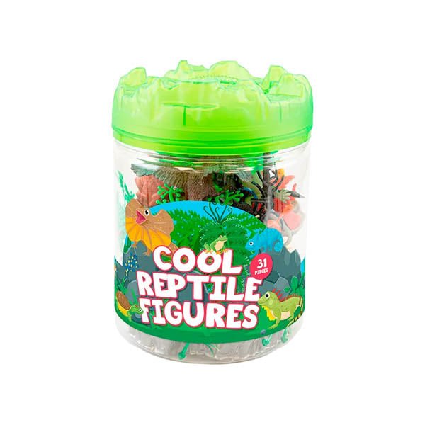 Hoot Cool Reptile Figures 31 Piece - EuroGiant