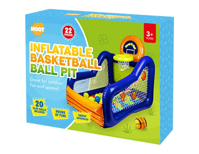 Hoot Inflatable Basketball Ball Pit - EuroGiant