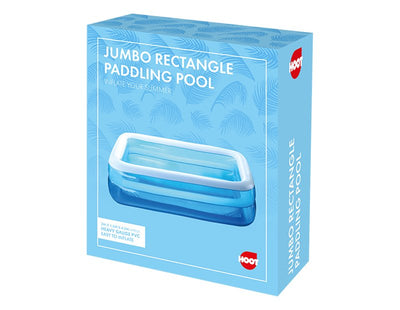 Hoot Jumbo Rectangle Paddling Pool 2M - EuroGiant