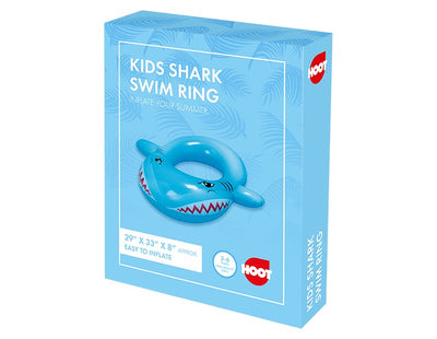 Hoot Kids Shark Swim Ring 3 - 6 Years - EuroGiant