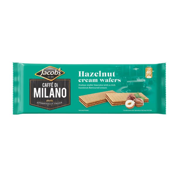 Jacobs Caffe Di Milano Wafers Hazelnut - EuroGiant