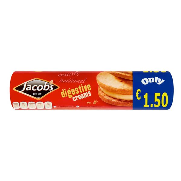 Jacobs Digestive Creams 200g - EuroGiant