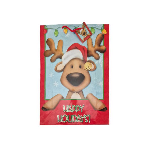 Jingle Joy Character Gift Bag Xl 3 Pack - EuroGiant