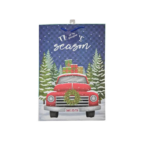 Jingle Joy Traditional Gift Bag Xl 3 Pk - EuroGiant