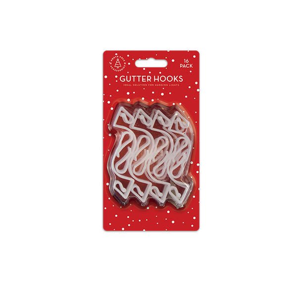 North Pole Large Gutter Hooks 16 Pack - EuroGiant