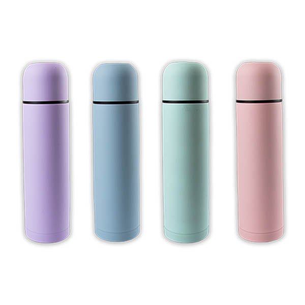 Pastel Soft Touch Travel Flask 550ml - EuroGiant