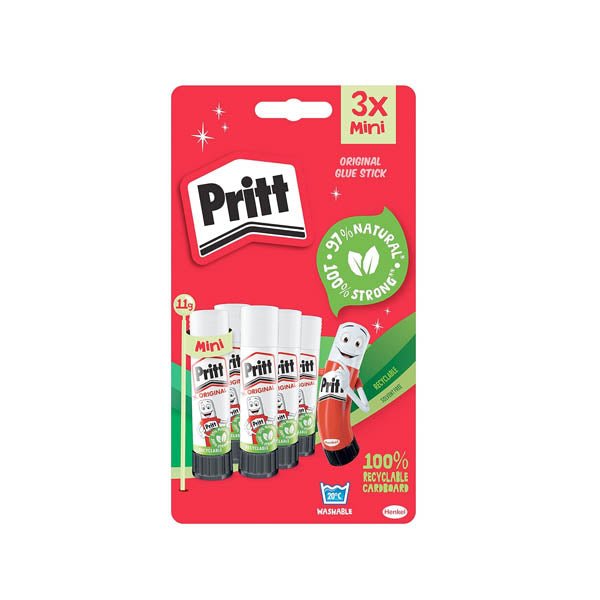 Pritt Stick Original Mini 3 Pack - EuroGiant
