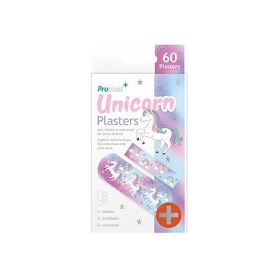 Pro Plast Unicorn Plasters 60 Pack - EuroGiant