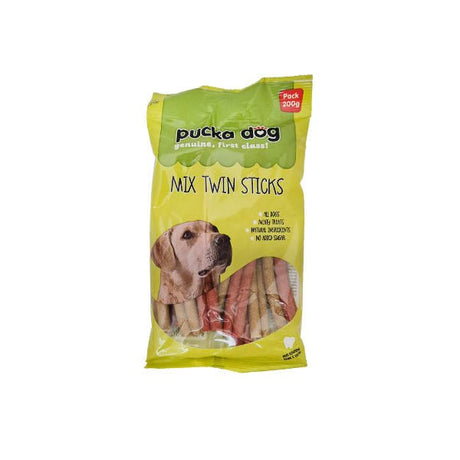 Pucka Dog Mix Twin Sticks 200g - EuroGiant