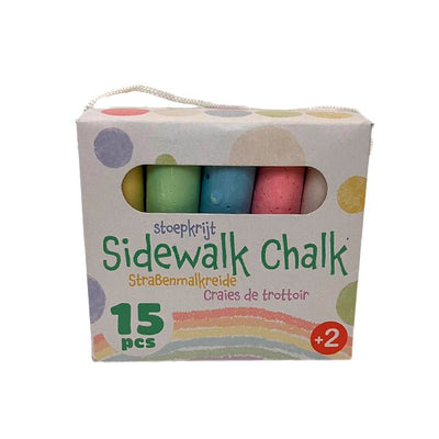 Sidewalk Chalk 15PCS - EuroGiant