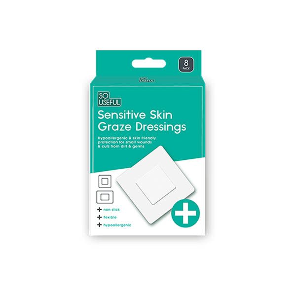So Useful Sensitive Skin Graze Dressings - EuroGiant