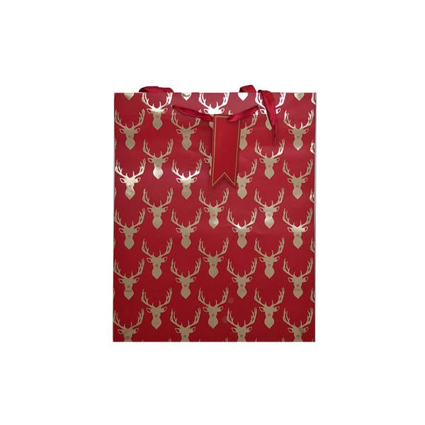 Stags Head Gift Bag Large - EuroGiant