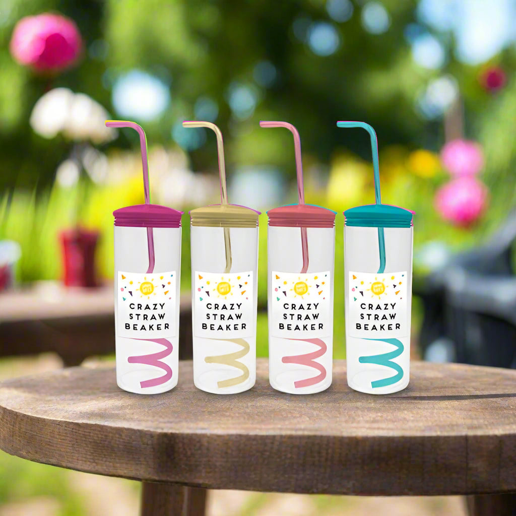 Summer Days Crazy Straw Beaker - EuroGiant