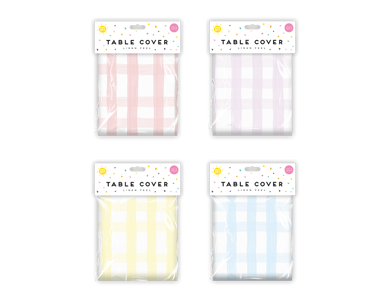 Summer Days Linen Feel Table Cover - EuroGiant