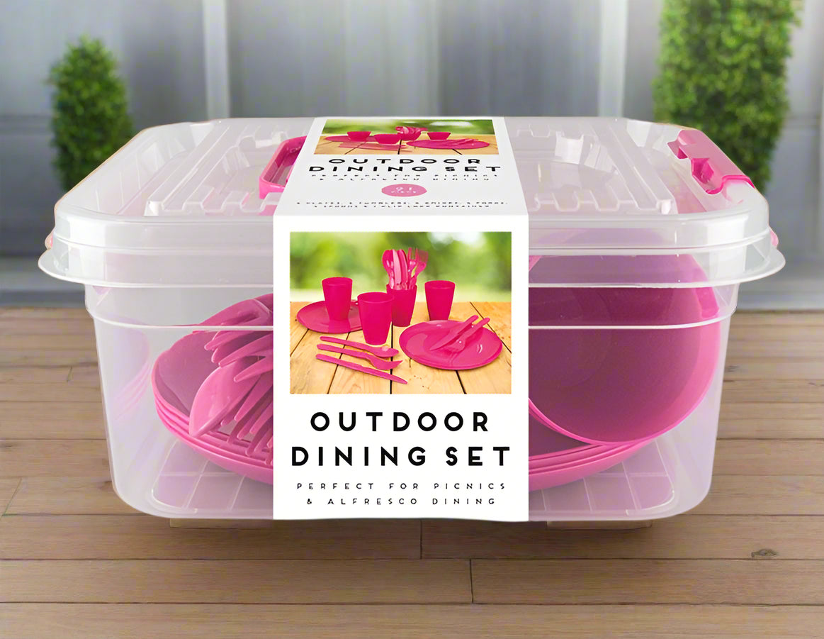 Summer Days Outdoor Dining Set 21 Piece - EuroGiant