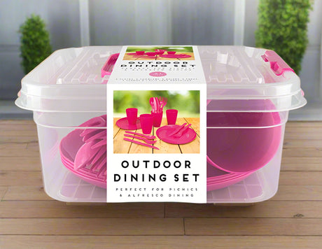 Summer Days Outdoor Dining Set 21 Piece - EuroGiant