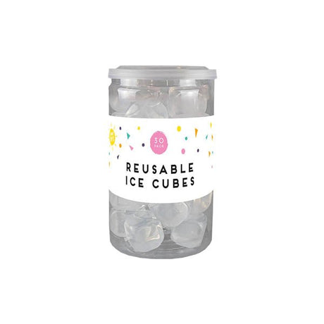 Summer Days Reusable Ice Cubes 30 Pack - EuroGiant