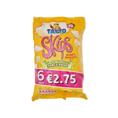 Tayto Skips Prawn Cocktail 6 Pack - EuroGiant