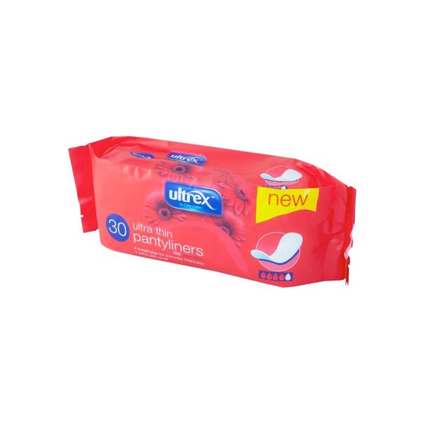Ultrex Ultra Thin Panty Liners 30s - EuroGiant