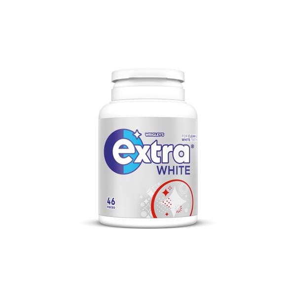 Wrigleys Extra White Tub 46 Piece - EuroGiant