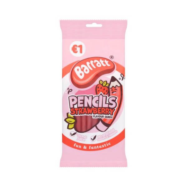 Barratt Strawberry Pencils 80g - EuroGiant