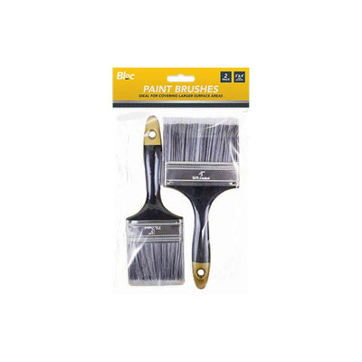 Bloc Paint Brushes 3 And 4 Inch 2 Pack - EuroGiant