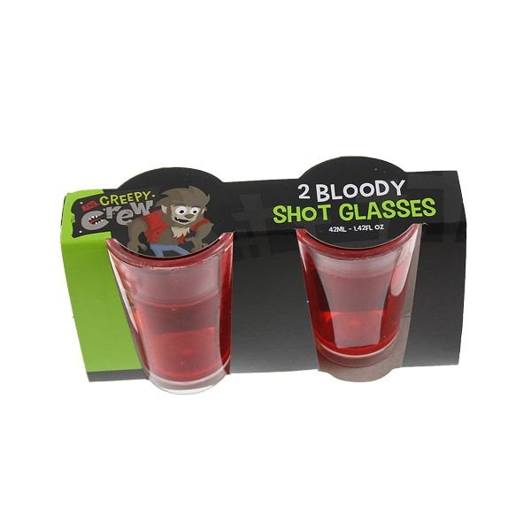 Bloody Shot Glasses 2 Pk - EuroGiant